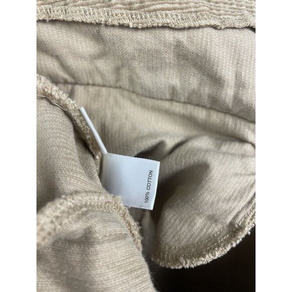 Ann Taylor Loft Tan Corduroy Soft Flap Pocket Mini Skirt Size 6 - Picture 8 of 8